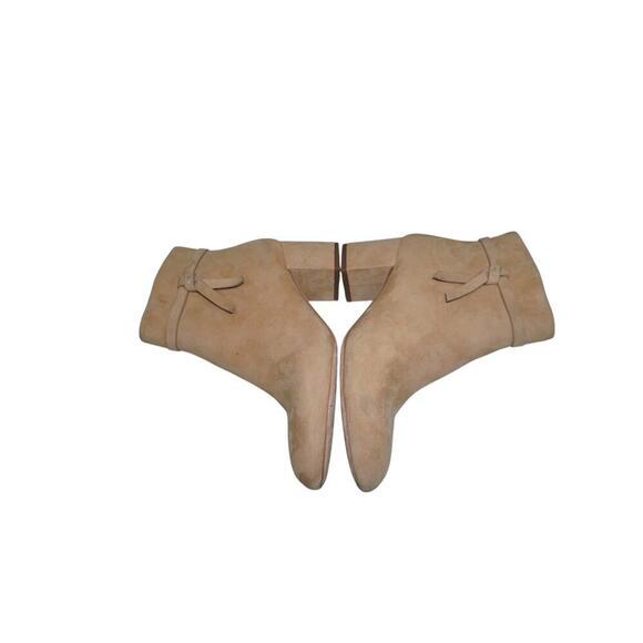 Kate Spade New York Suede Ankle Booties – Size 7B, Beige Tan - Picture 6 of 8